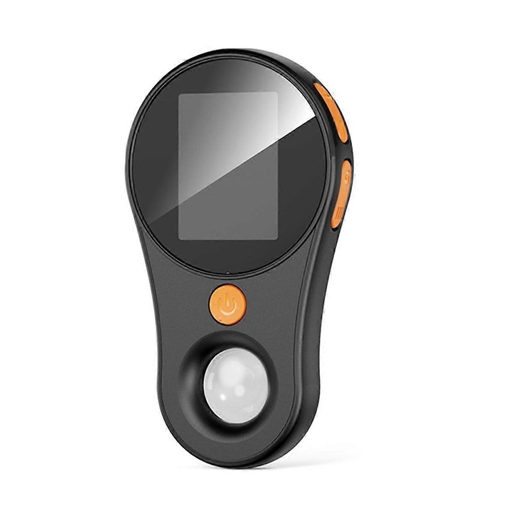 Цифров микроскоп 500x, 2MP, 2-инчов IPS екран, осветление с 8 LED диода, черен