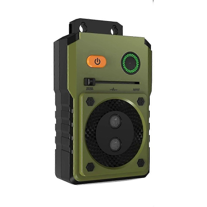 Dispozitiv anti latrat, 50ft, 3 moduri ajustabile, impermeabil, verde