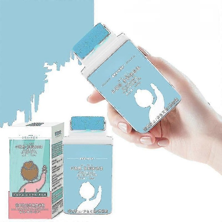 Perie de vopsit mica, 2 in 1, albastra, unelte de vopsit si tencuit