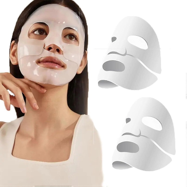 Masca Bio Collagen, Hidratanta, Imbunatatirea Elasticitatii, Set 2 bucati