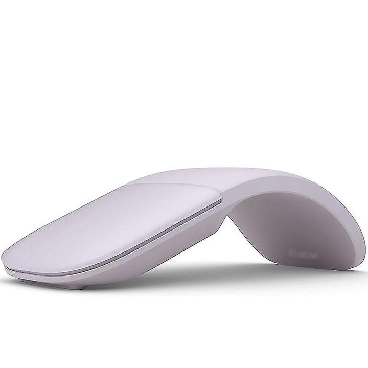 Mouse portabil ergonomic, Arc Touch, wireless, 5.17x2.17x0.56 in, alb