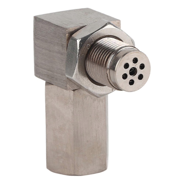 Oxigén szenzor átalakító, 16mm, 20mm, vas, ezüst