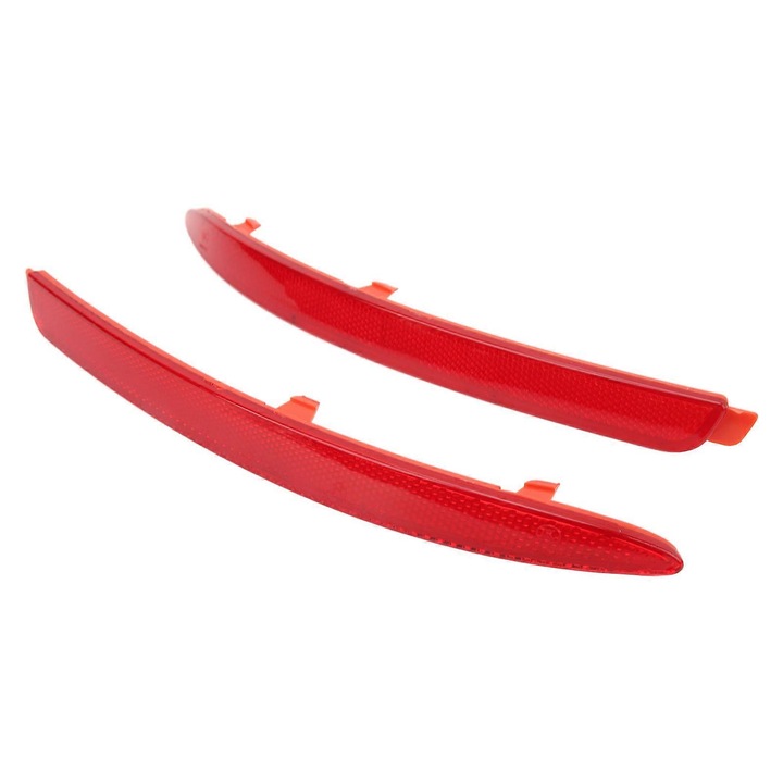 Hátsó lökhárító reflektorok, 2 darab, kompatibilis az Octavia 1z Facelift 2009-2012 modellel, ABS, bal-jobb