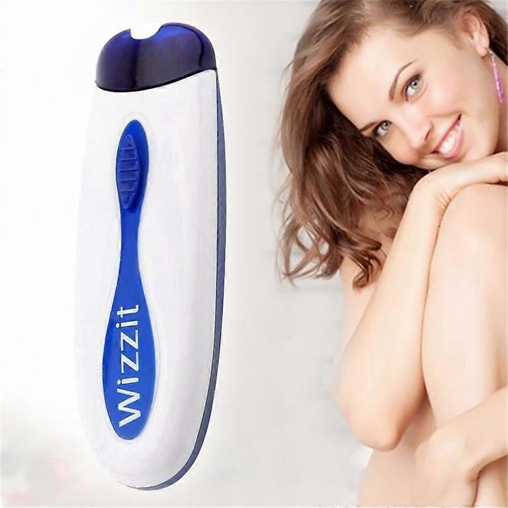 Epilator electric portabil pentru femei, indepartare par fata, subrat, picioare, design unisex, compact
