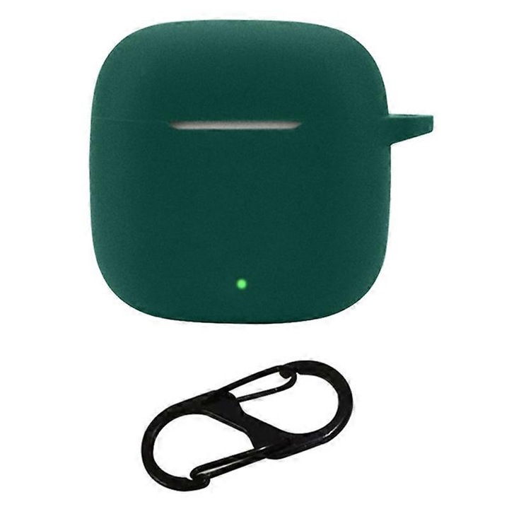 Husa, Silicon, Pentru protectia castilor Huawei FreeBuds SE 2, Catarama, Verde