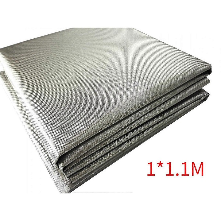 EMF sugárzás elleni védőpaplan, textil, 1 x 1.1m