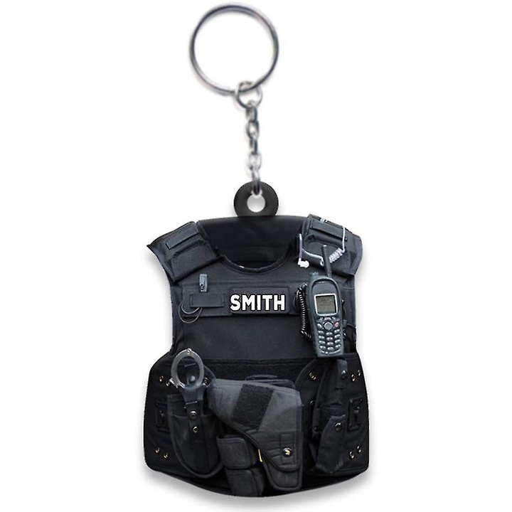 Akril kulcstartó, szett, 6. stílus, 6cm, férfiaknak és nőknek, hátizsák díszítésére