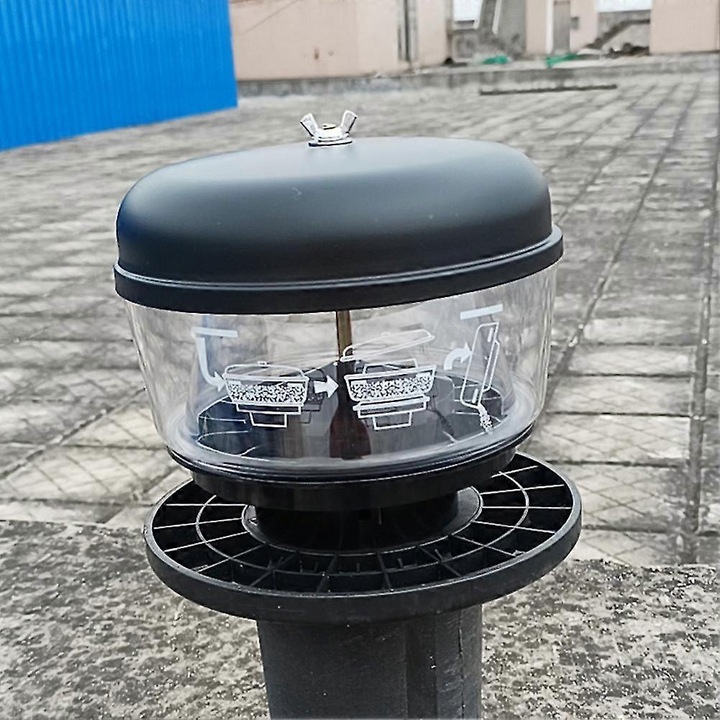 Légszűrő 3.5", műanyag, ütésálló, a legtöbb járműhöz, fekete