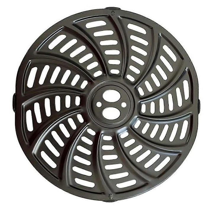 6QT légfritőz főzőlap, fekete, vas, kiegészítő készlettel Gourmia GAF698/GAF686-hoz