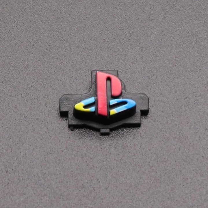 Buton de pornire logo PS5, piesa de schimb pentru controler PS5, accesorii console gaming