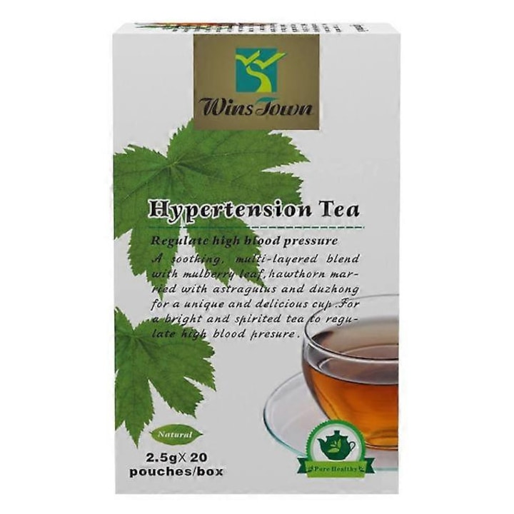 Ceai pentru reglarea tensiunii arteriale, 20 plicuri, ingrediente naturale
