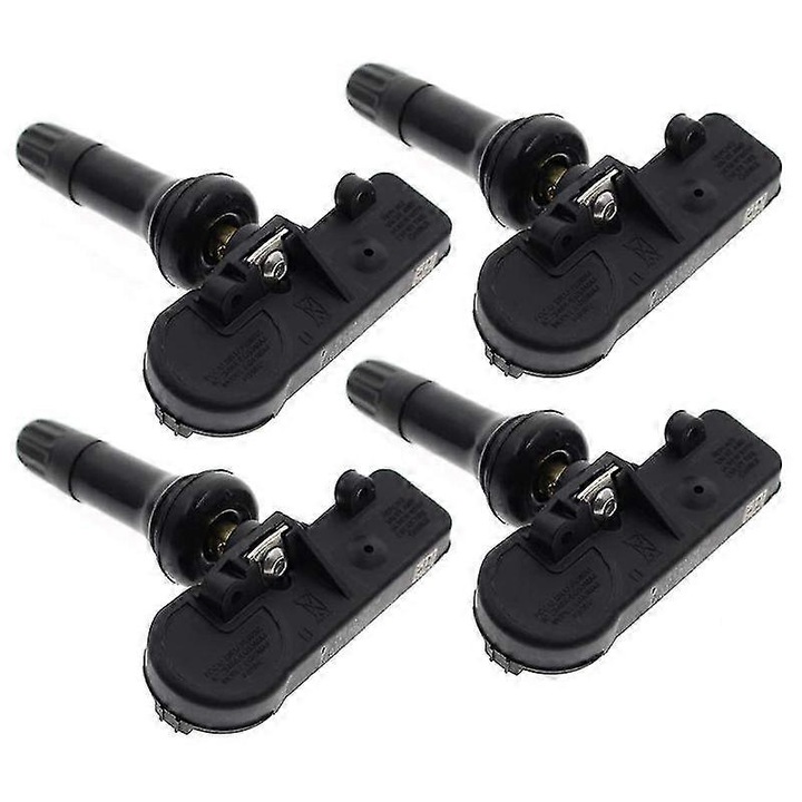 Senzor de presiune a anvelopelor TPMS 13586335 pentru Chevy, set de 4, 315 MHz, negru