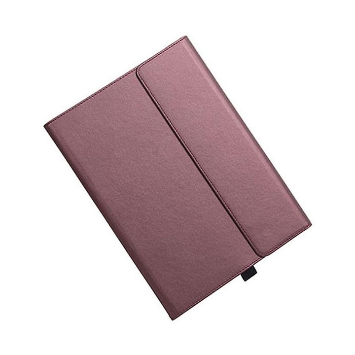 Husa tableta pentru Microsoft Surface Pro 7/7+, microfibra, rosie, 30x22x2cm