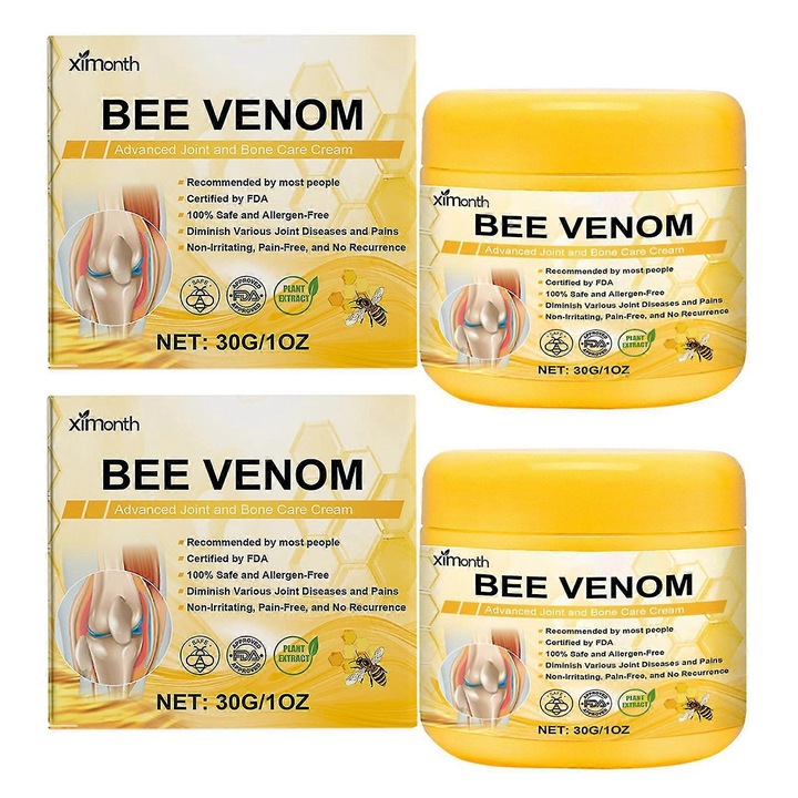 Ízületi krém, Ximonth, 30g, méhméreggel, 2 darabos szett