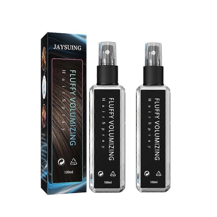 Fixativ pentru par, 100ml, set 2 bucati, stilizare naturala, fara lipici, miros proaspat