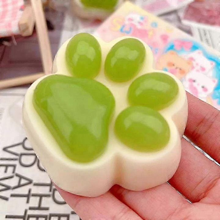 Интерактивна играчка Taba Squishy, дизайн котка, комплект 1 брой, многоцветна, размери 10x10см