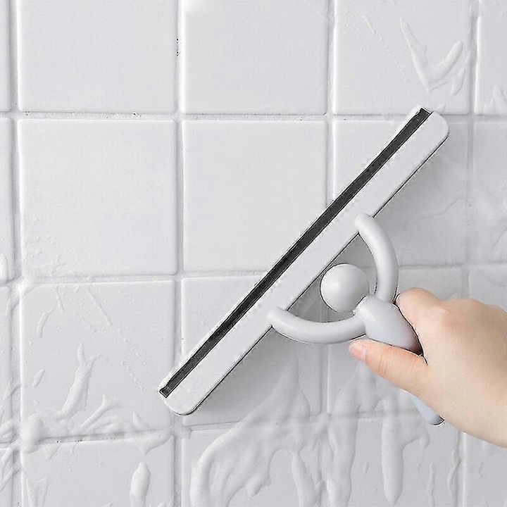 Stergator de dus, 25.5x14.5cm, alb, set 1 bucata