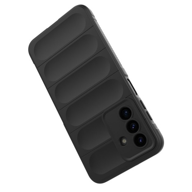 Husa Upzz® Magic Shield Compatibila Cu Samsung Galaxy A17 5G, MicroFibra la Interior, AntiShock - Negru