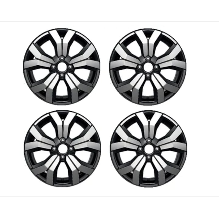 Set 4 Jante aliaj 16" Mahalia Dacia/Renault, ET45, 6,5J x 16H2, originale