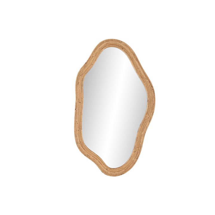 Oglinda de perete Home ESPRIT Natural Geam Ratan Urban 71 x 2, 5 x 120, 5 cm