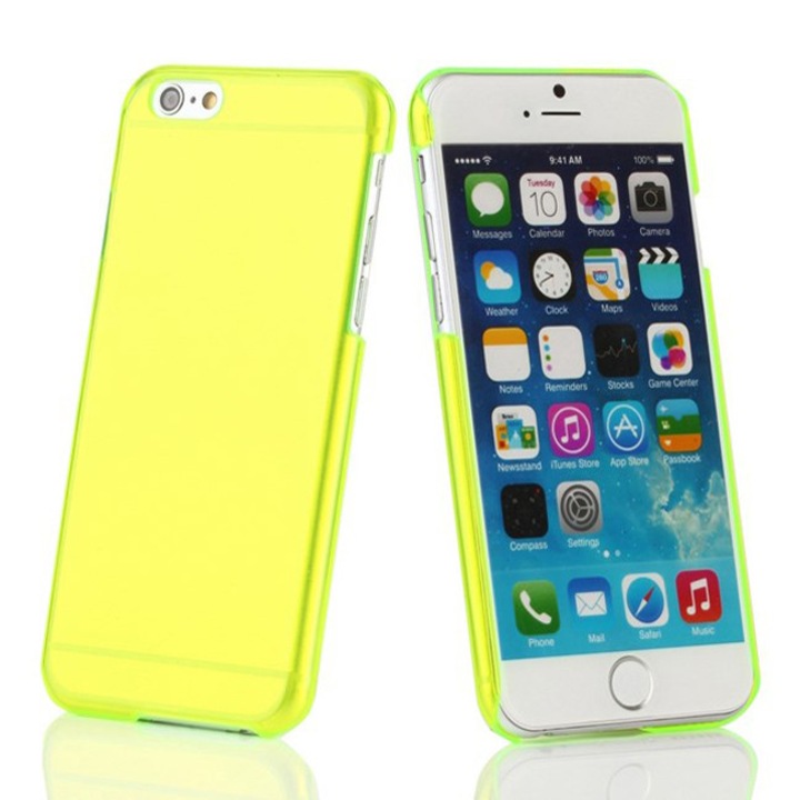 Твърд гръб Vipcase Glossy iPhone 6 Неон, Жълт