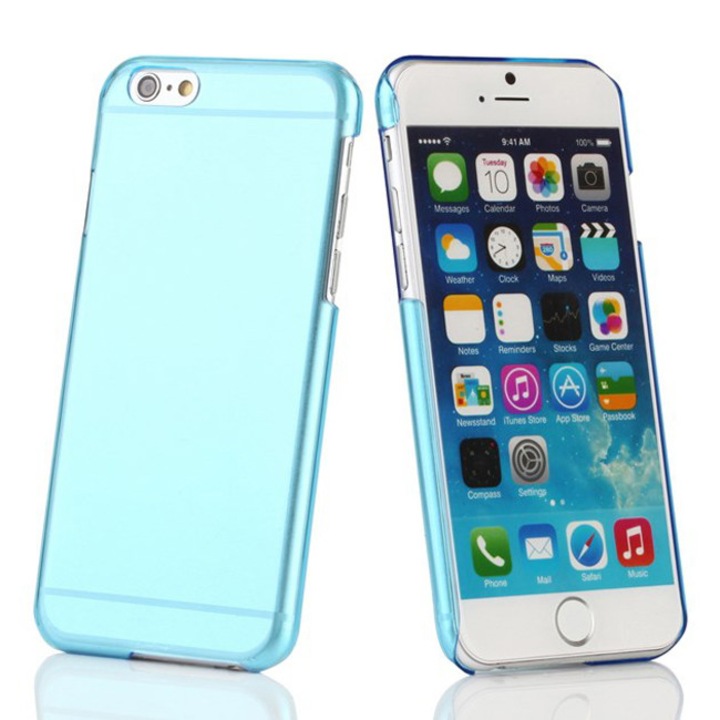 Твърд гръб Vipcase Glossy iPhone 6, Светло Син