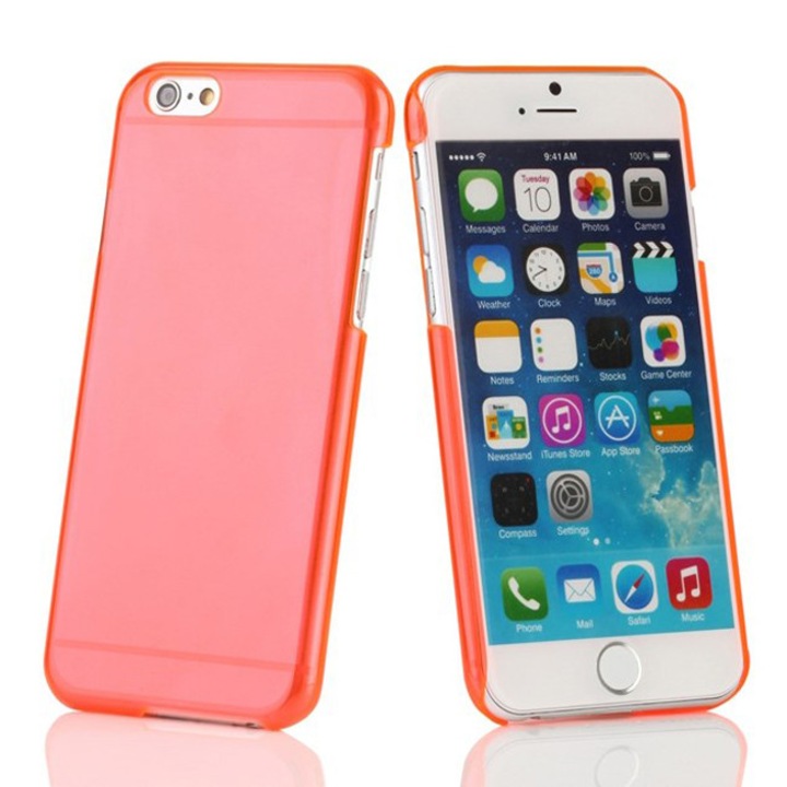 Твърд гръб Vipcase Glossy iPhone 6 Неон, Оранжев