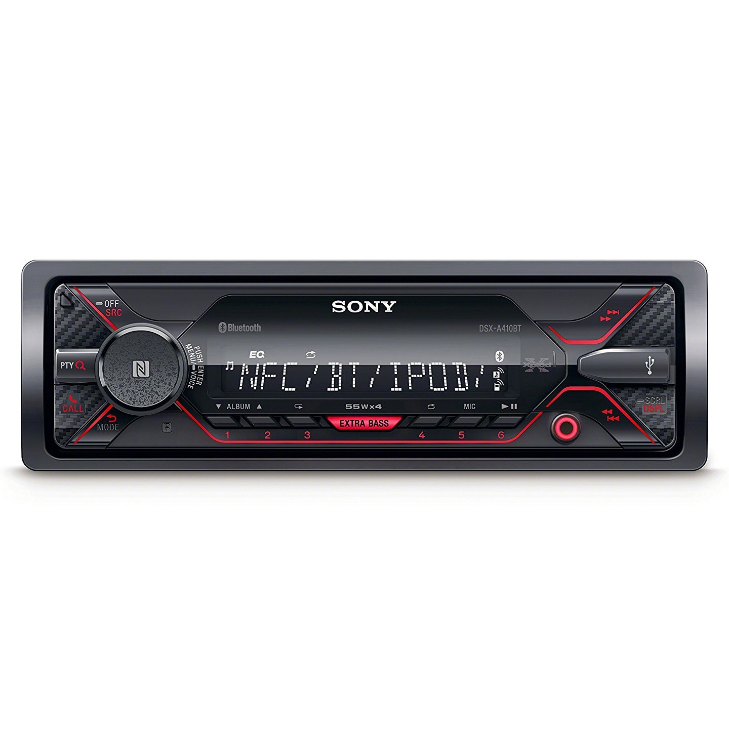 Радио MP3 плеър за кола Sony DSX-A410BT - eMAG.bg