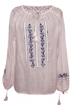 Bluza dama tip ie, Alb, DAL2550 Bluza dama tip ie, Alb, DAL2550
