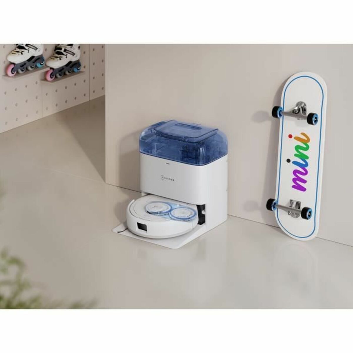 Robot Aspirator ECOVACS DEEBOT MINI 3200 mAh Alb 1.8 L