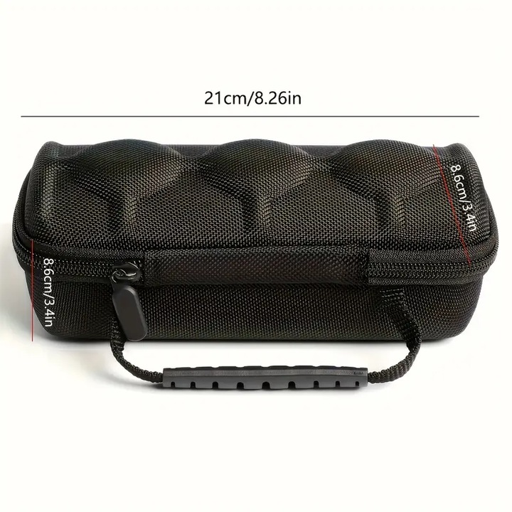 Cutie depozitare ceasuri UnderShop, 3 compartimente, negru, 21x9x8cm