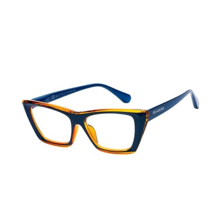 Ochelari de citit cu lumina albastra Readers BL216 – Albastri +1.50