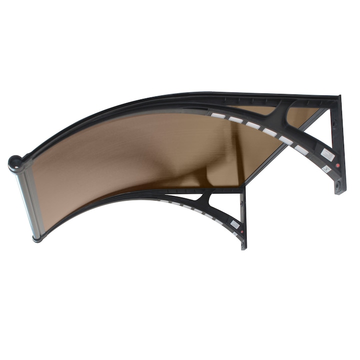 Copertina LUMI PREMIUM de usa, brate negre, placa 5, 2 mm intreaga bronz, MAPROFI, 120 x 100 cm