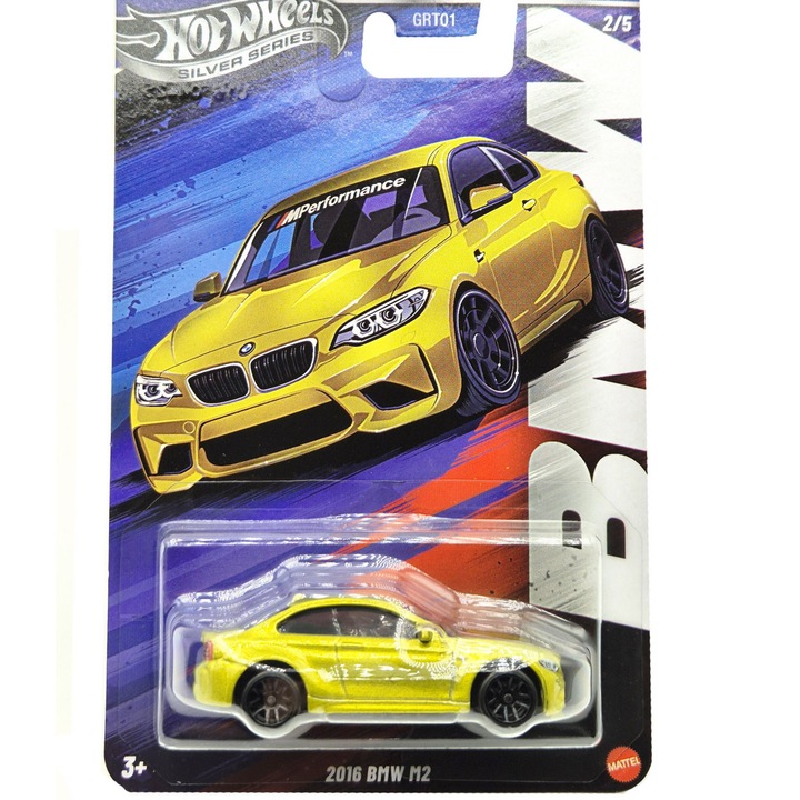 BMW M2 (2016) - 2/5 - hosszú kártyás - Hot Wheels - 1:64