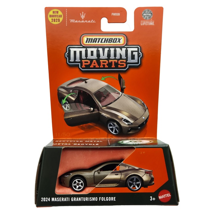 Matchbox Moving Parts - Maserati Granturismo Folgore (2024) - Matchbox - 1:64