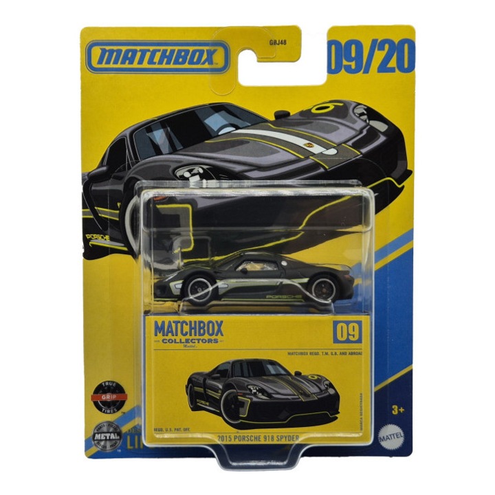 Matchbox Collectors - Porsche 918 Spyder (2015) - Matchbox - 1:64