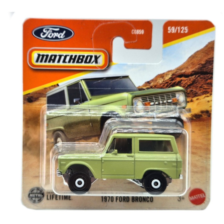 Ford Bronco (1970) - 59/125 - bliszteres - Matchbox - 1:64