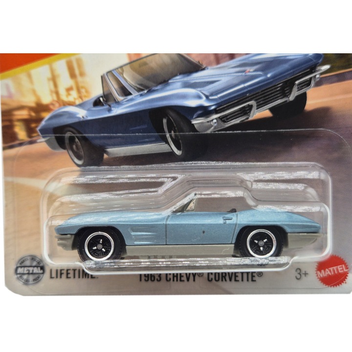 Chevrolet Chevy Corvette (1963) - 83/125 - bliszteres - Matchbox - 1:64