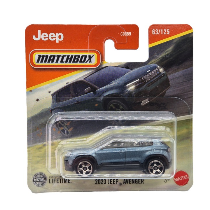 Jeep Avenger (2023) - 63/125 - bliszteres - Matchbox - 1:64