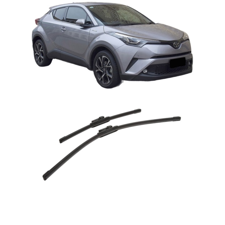 Set stergatoare auto TOYOTA C-HR VAN (_X1_) din 2016, pentru parbriz auto, 2 bucati, Bosch Aerotwin, din cauciuc siliconat rezistent, TOYOTA