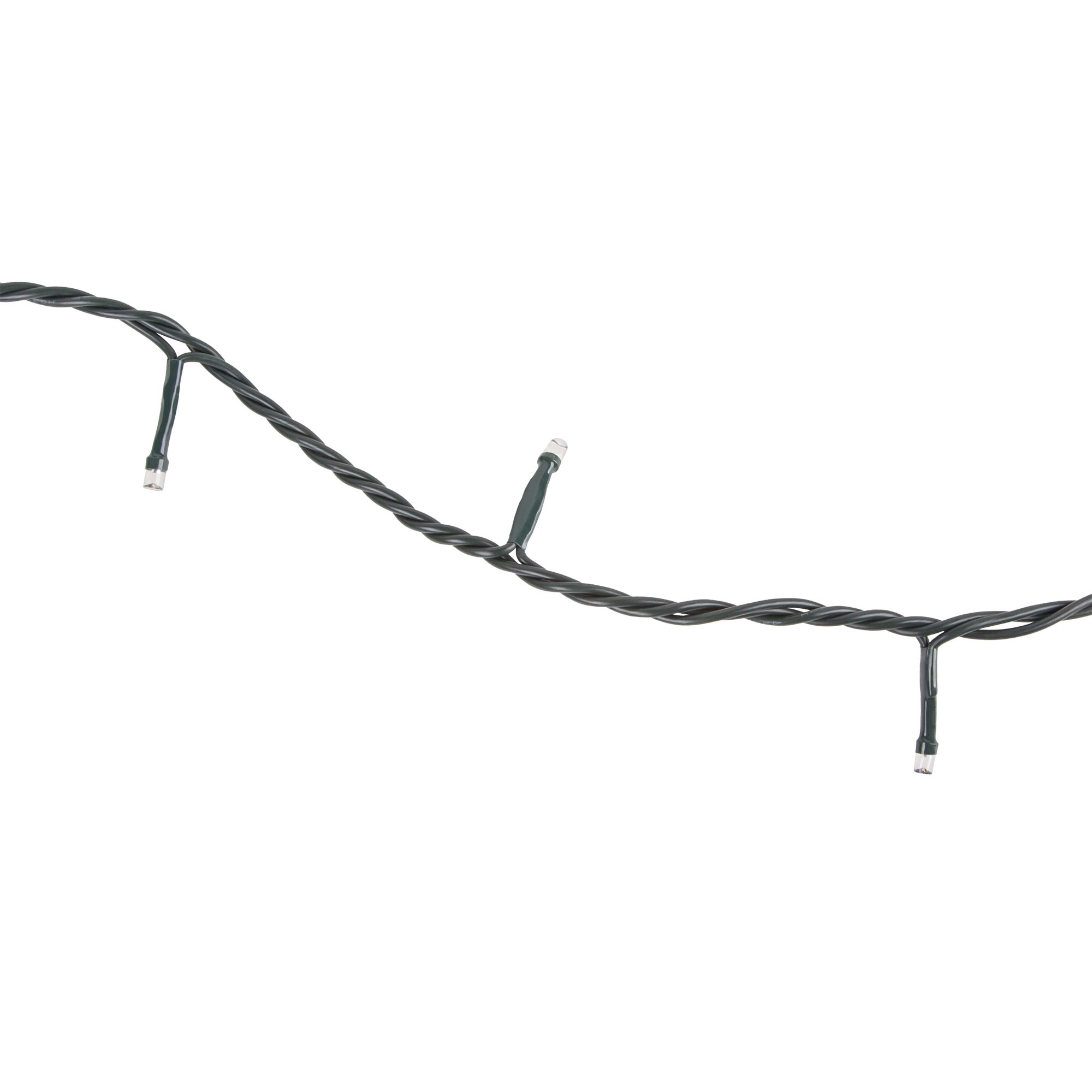 Instalatie Vipow pentru Bradul de Craciun, Lungime 10m, 100 LED-uri, Lumina Alb Cald, IP20