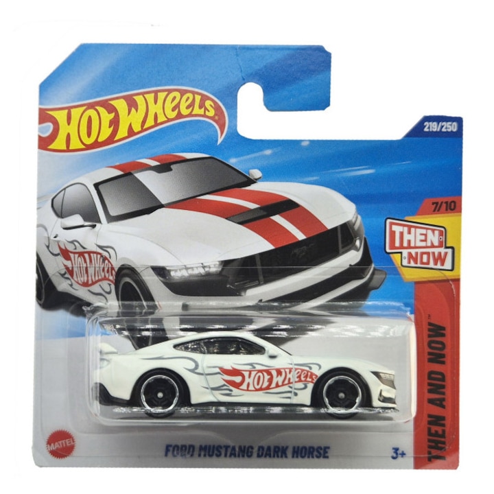 Ford Mustang Dark Horse - Then and Now 7/10 - 219/250 - Hot Wheels - 1:64