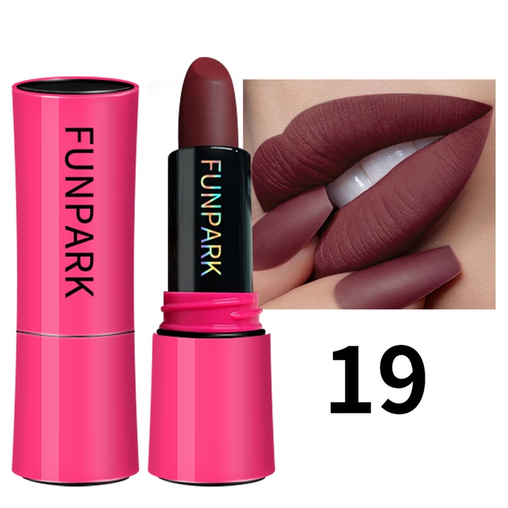 Ruj mat Blingseaye, waterproof, nu se lipeste, nuanta vibranta, 3g