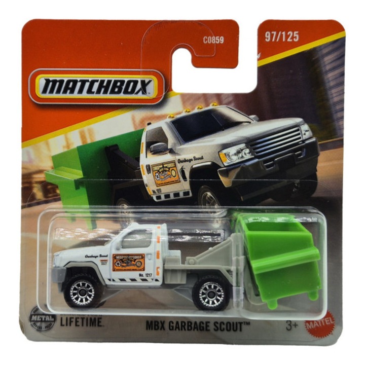 MBX Garbage Scout - 97/125 - bliszteres - Matchbox - 1:64