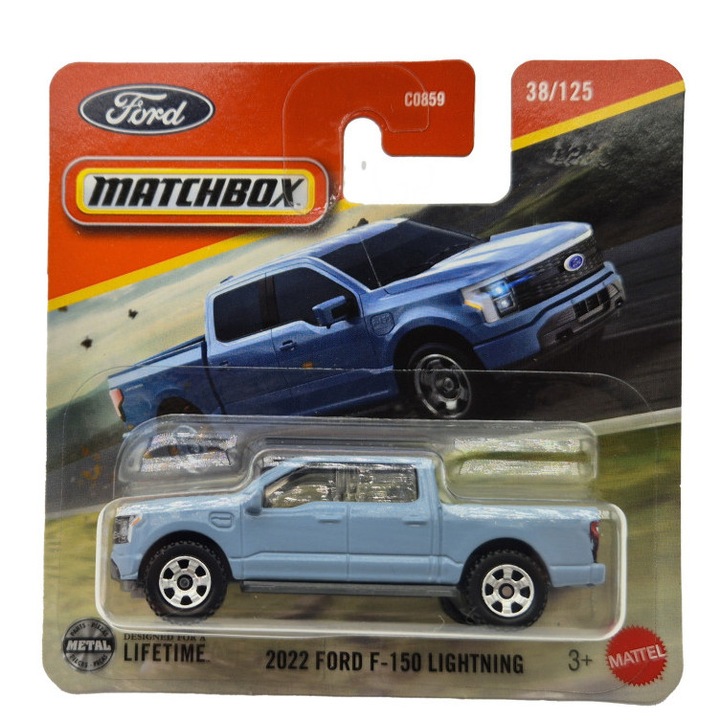 Ford F-150 Lightning (2022) - 38/125 - bliszteres - Matchbox - 1:64