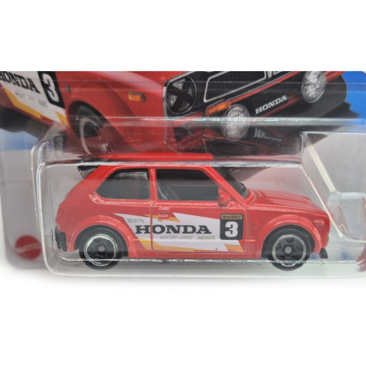 73 Honda Civic Custom - Then and Now 9/10 - 231/250 - Hot Wheels - 1:64