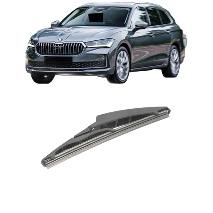 Stergator lamela spate SKODA SUPERB IV Estate (NZ5) din 2023-2024, Bosch Twin, din cauciuc siliconat rezistent, SKODA
