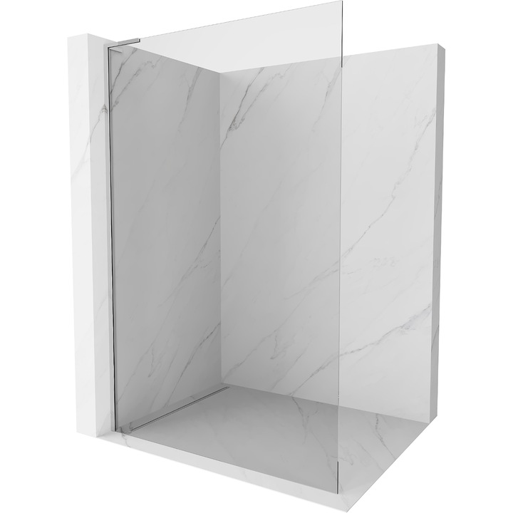 Mexen Kioto L walk-in zuhanyfal 60 x 200 cm, átlátszó, króm - 800-060-103-01-00