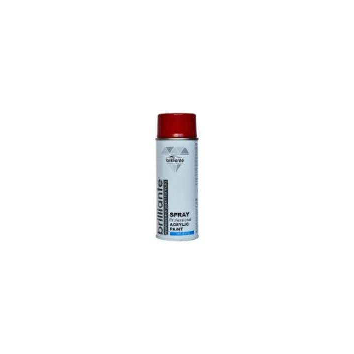 Vopsea Spray Rosu Pentru Etriere Frane (RAL 3002) 400ml Brilliante