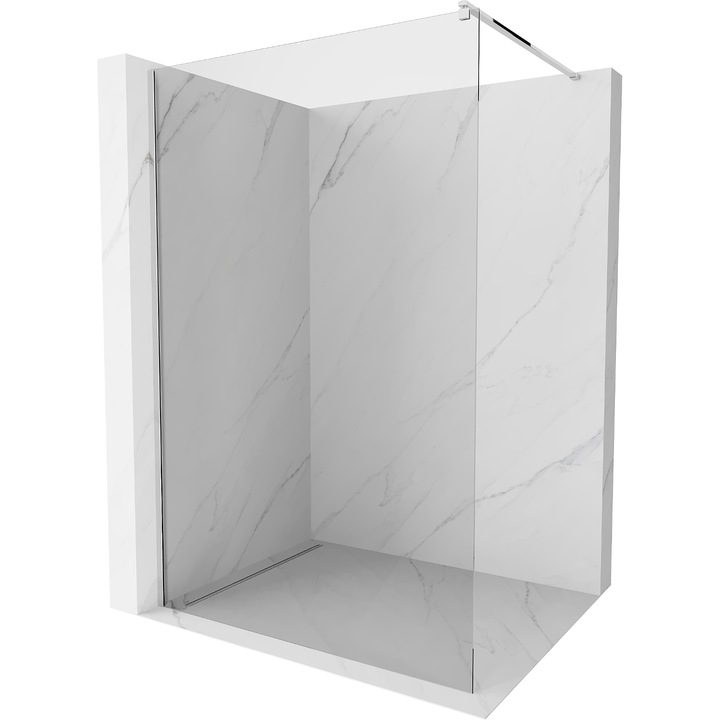 Mexen Kioto panou de dus Walk-in 155 x 200 cm, transparent 8 mm, crom - 800-155-101-01-00
